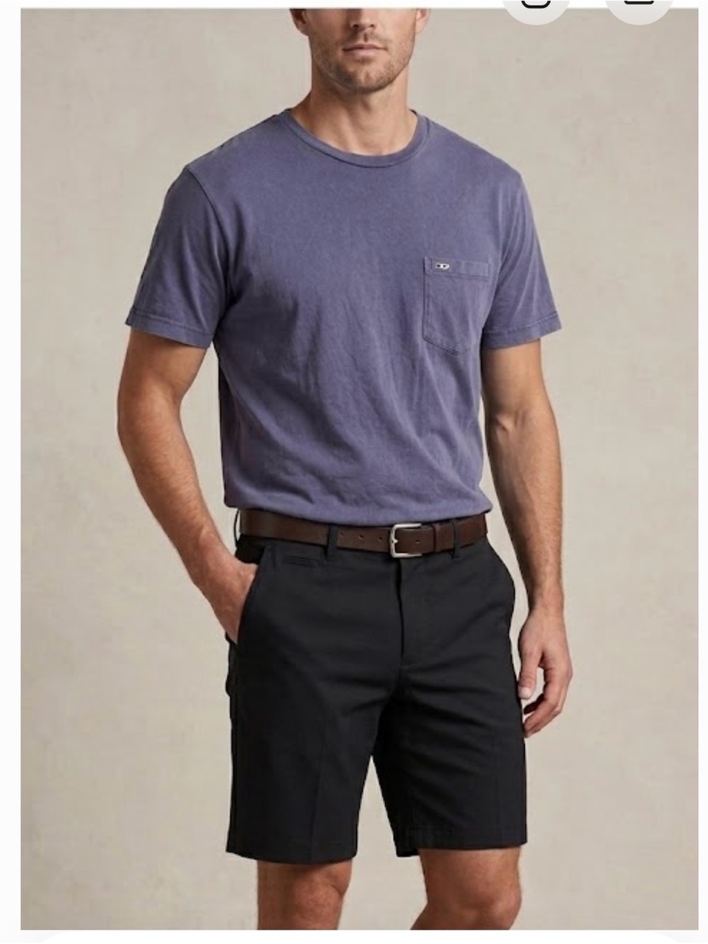 DIESEL T-Shirt Blue Mens Short Sleeve, Round Neck, Front Pocket Metal Logo